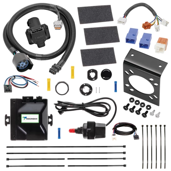 For 2005-2024 Nissan Frontier Tekonsha Prodigy iD Bluetooth Wireless Brake Control + Plug & Play BC Adapter + 7-Way RV Wiring By Tekonsha