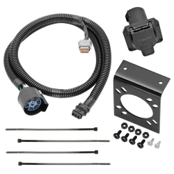 For 2005-2024 Nissan Frontier 7 Pin Trailer Wiring RV 7 Way Trailer Plug (For w/Factory Tow Package Models) By Tekonsha