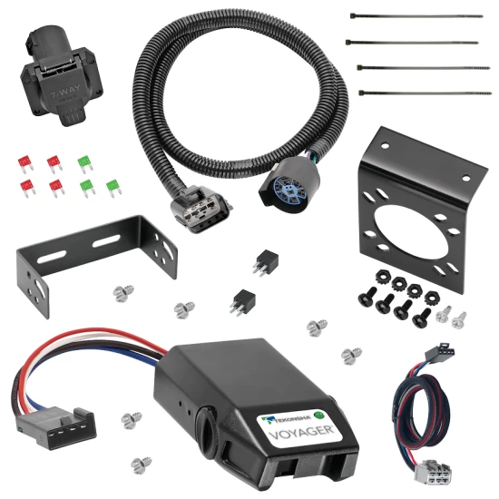 For 2013-2016 GMC Acadia 7-Way RV Wiring kit by: Tekonsha For 2013-2016 GMC Acadia 7-Way RV Wiring + Tekonsha Voyager Brake Control + Plug & Play BC Adapter By Tekonsha