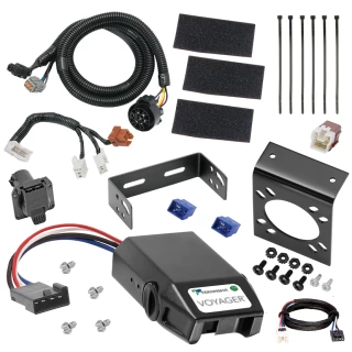 For 2005-2023 Nissan Frontier 7-Way RV Wiring + Tekonsha Voyager Brake Control + Plug & Play BC Adapter (For (Canada Only) Models) By Tekonsha