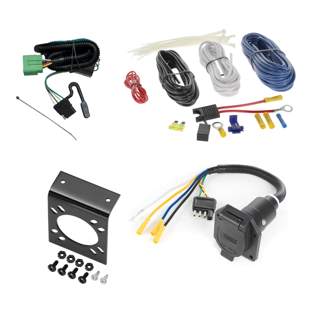 For 1999-2004 Jeep Grand Cherokee 7-Way RV Wiring By Tekonsha