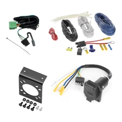 For 99-04 Jeep Grand Cherokee 7 Pin Trailer Wiring RV 7 Way Trailer Plug By Tekonsha