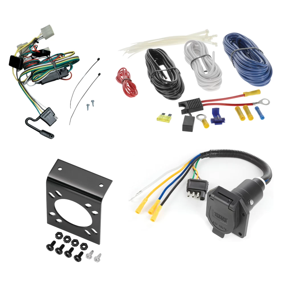 For 1995-2004 Toyota Tacoma 7-Way RV Wiring (For (App. starts 1995-1/2) Models) By Tekonsha