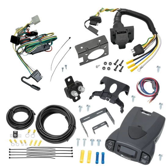 For 1995-2004 Toyota Tacoma 7-Way RV Wiring + Tekonsha Prodigy P3 Brake Control (For (App. starts 1995-1/2) Models) By Tekonsha