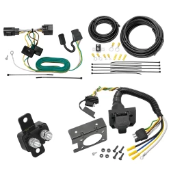 For 2007-2017 Jeep Wrangler 7 Pin Trailer Wiring RV 7 Way Trailer Plug (Excludes: w/Right Hand Drive & Limited Edition Models) By Tekonsha