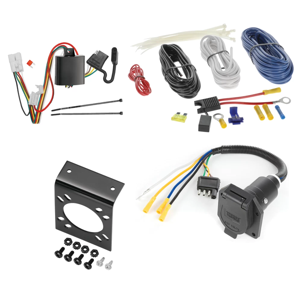 For 2016-2024 Subaru Crosstrek 7-Way RV Wiring (Excludes: Hybrid Models) By Tekonsha