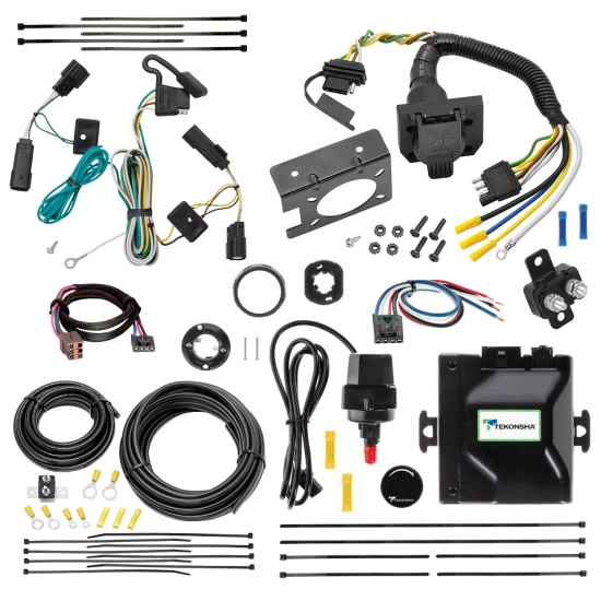 For 2009-2011 Ford Flex Tekonsha Prodigy iD Bluetooth Wireless Brake Control + Plug & Play BC Adapter + 7-Way RV Wiring By Tekonsha