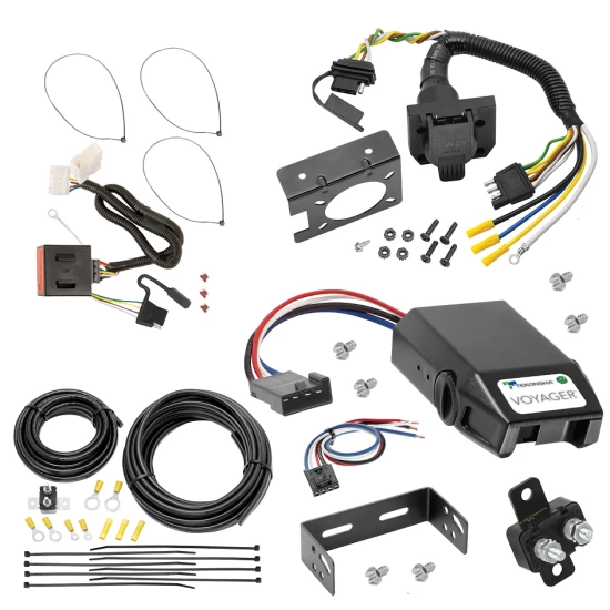 For 2011-2017 Honda Odyssey 7-Way RV Wiring + Tekonsha Voyager Brake Control + Generic BC Wiring Adapter By Tekonsha