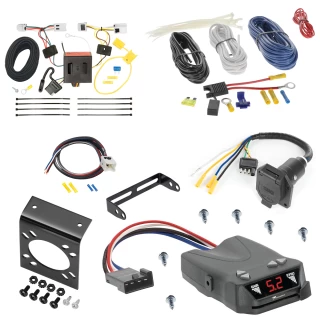 For 2012-2021 Nissan NV2500 7-Way RV Wiring + Tekonsha Brakeman IV Brake Control + Plug & Play BC Adapter By Tekonsha
