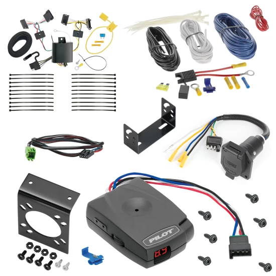 For 2007-2018 Mercedes-Benz Sprinter 7-Way RV Wiring + Pro Series Pilot Brake Control + Plug & Play BC Adapter By Tekonsha