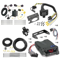 For 15-22 Ram ProMaster City 7 Way Trailer Wiring RV 7 Pin 7 Blade + Tekonsha BRAKE-EVN Brake Controller + Wiring Adapter By Tekonsha