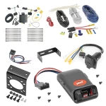 For 2017-2024 Jeep Compass 7-Way RV Wiring + Pro Series POD Brake Control + Generic BC Wiring Adapter (For (New Body Style) Models) By Tekonsha