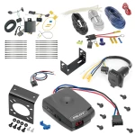 For 2017-2024 Jeep Compass 7-Way RV Wiring + Pro Series Pilot Brake Control + Generic BC Wiring Adapter (For (New Body Style) Models) By Tekonsha