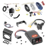 For 19-25 Toyota RAV4 21-25 Prime 7 Way Trailer Wiring RV 7 Pin 7 Blade + Pro Series POD Brake Controller + Wiring Adapter By Tekonsha