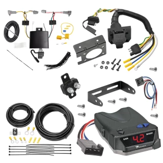 For 2020-2022 Subaru Legacy 7-Way RV Wiring + Tekonsha BRAKE-EVN Brake Control + Generic BC Wiring Adapter (For Sedan Models) By Tekonsha