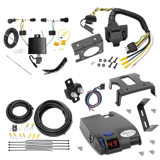 For 2022-2024 KIA EV6 7-Way RV Wiring + Tekonsha Primus IQ Brake Control By Tekonsha
