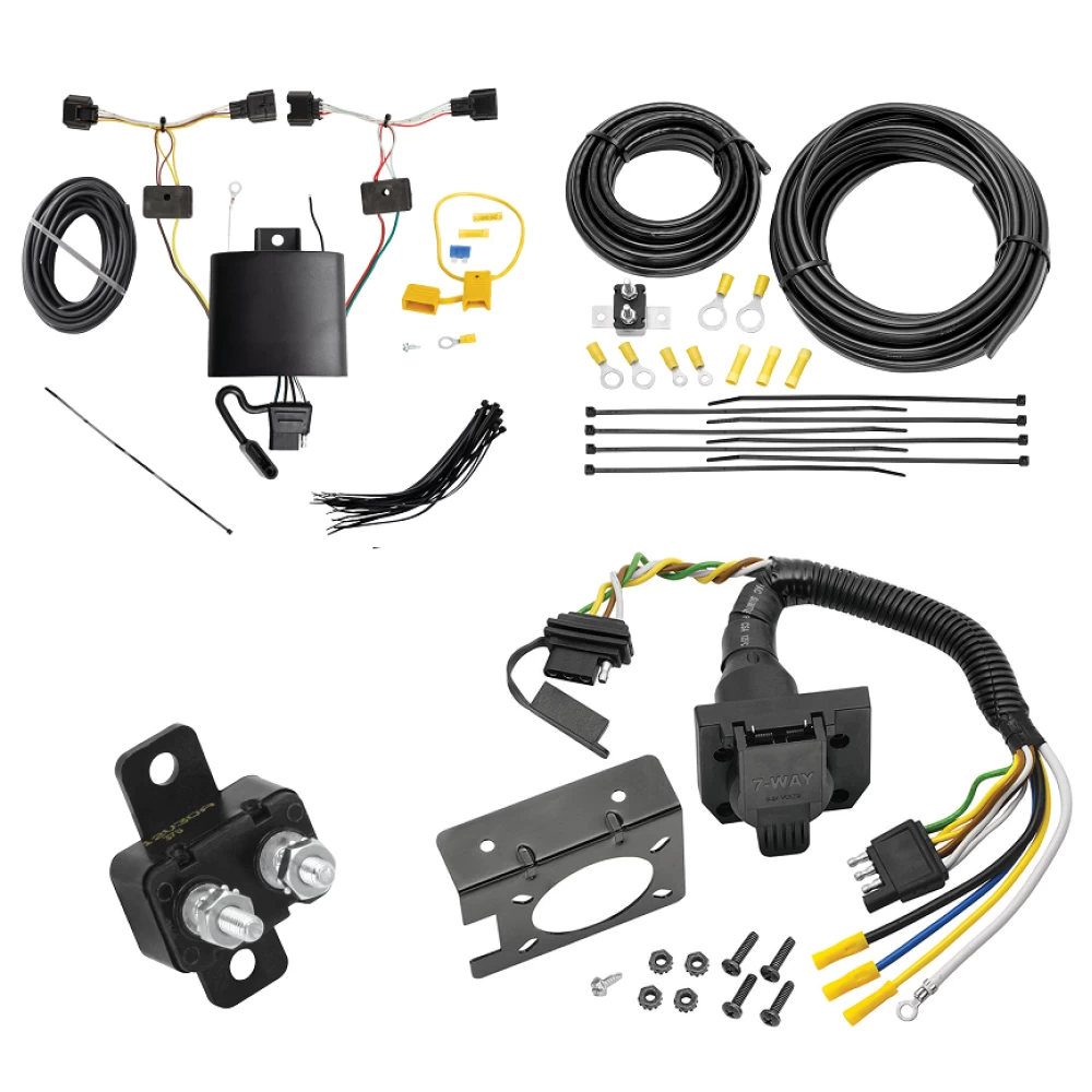 For 2017-2023 Nissan Qashqai 7-Way RV Wiring By Tekonsha