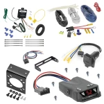 For 2016-2023 Mercedes-Benz Metris 7 Way Trailer Wiring RV 7 Pin 7 Blade + Tekonsha Brakeman IV Brake Controller + Wiring Adapter By Tekonsha