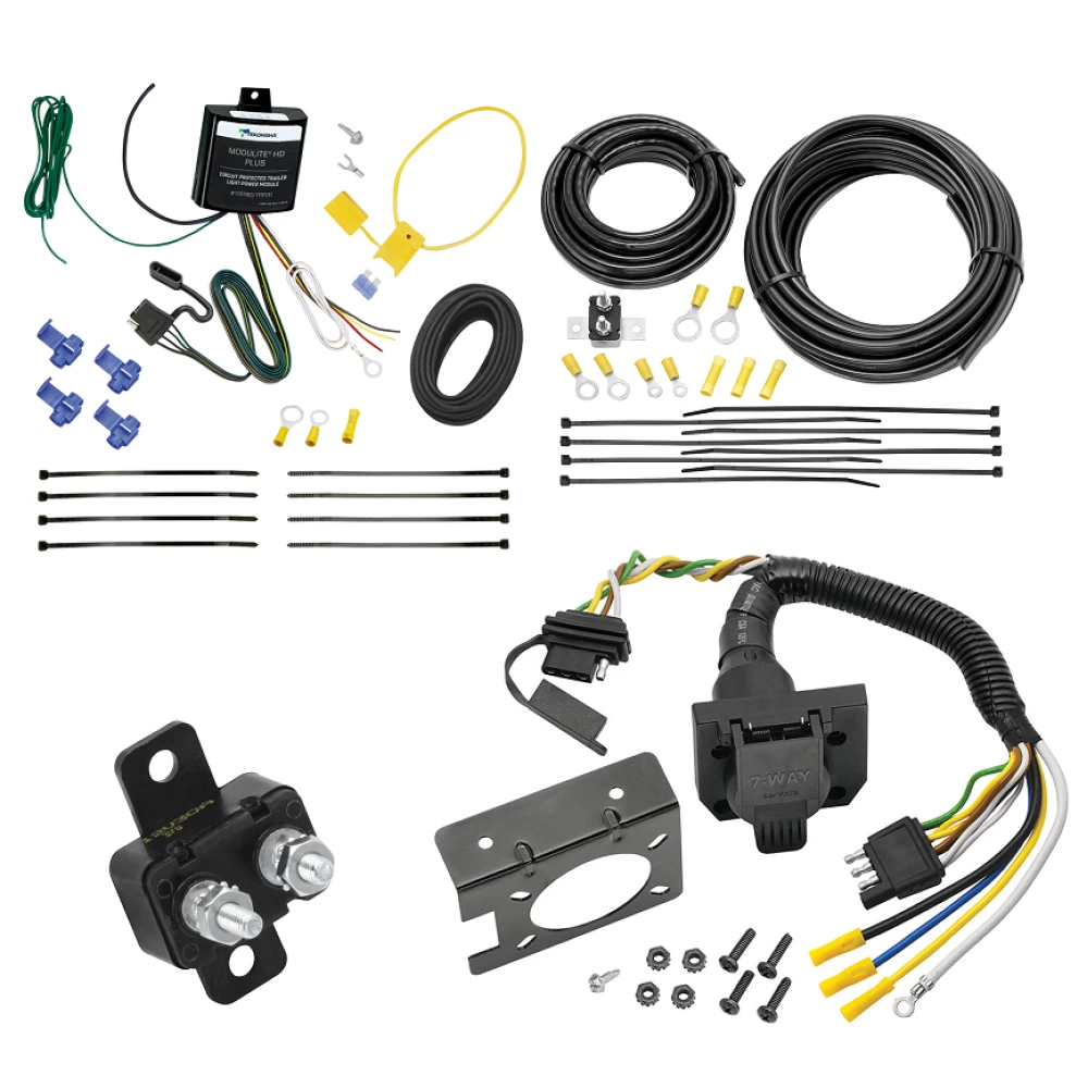 For 2011-2012 RAM 3500 7-Way RV Wiring By Tekonsha
