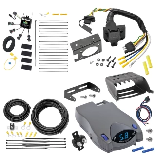 For 2016-2022 Nissan NP300 Navara 7-Way RV Wiring w/ Zero Contact ZCI Module + Tekonsha Prodigy P2 Brake Control (For International Only Models) By Tekonsha