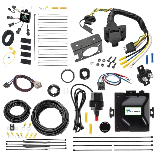 For 2011-2012 RAM 3500 Tekonsha Prodigy iD Bluetooth Wireless Brake Control + Plug & Play BC Adapter + 7-Way RV Wiring w/ Zero Contact ZCI Module By Tekonsha