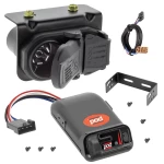 For 2000-2002 GMC Yukon XL 2500 7-Way RV Wiring + Pro Series POD Brake Control + Plug & Play BC Adapter By Tekonsha