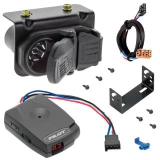For 2003-2006 GMC Yukon XL 1500 7-Way RV Wiring + Pro Series Pilot Brake Control + Plug & Play BC Adapter By Tekonsha