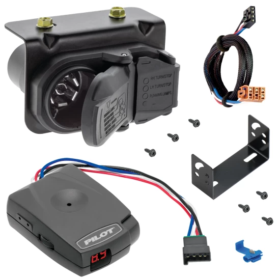 For 2003-2006 GMC Yukon 7-Way RV Wiring + Pro Series Pilot Brake Control + Plug & Play BC Adapter By Tekonsha