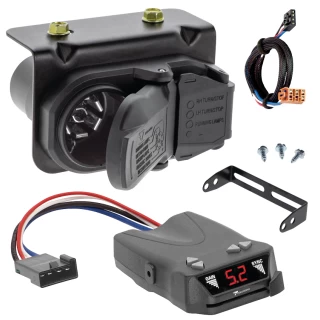 For 2003-2006 GMC Yukon XL 2500 7-Way RV Wiring + Tekonsha Brakeman IV Brake Control + Plug & Play BC Adapter By Tekonsha