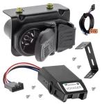 For 2007-2007 GMC Sierra 1500 HD 7-Way RV Wiring + Tekonsha Voyager Brake Control + Plug & Play BC Adapter By Tekonsha