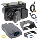 For 2001-2002 GMC Yukon Denali 7-Way RV Wiring + Tekonsha Prodigy P2 Brake Control + Plug & Play BC Adapter By Tekonsha