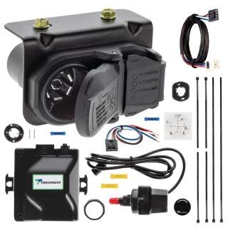 For 2017-2024 Nissan Titan Tekonsha Prodigy iD Bluetooth Wireless Brake Control + Plug & Play BC Adapter + 7-Way RV Wiring (For w/Factory 7-Way Wiring Except Titan XD Models) By Tekonsha