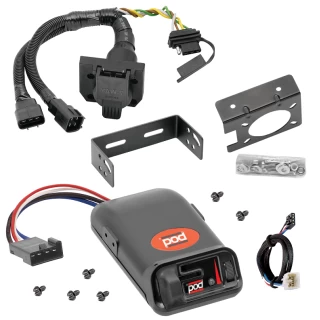 For 2003-2006 Toyota Tundra 7-Way RV Wiring + Pro Series POD Brake Control + Plug & Play BC Adapter (For w/Factory 7-Way Models) By Tekonsha
