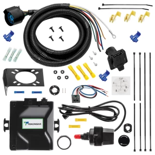 For 1988-1999 GMC K1500 Tekonsha Prodigy iD Bluetooth Wireless Brake Control + 7-Way RV Wiring By Tow Ready
