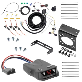 For 2014-2024 RAM ProMaster 2500 7-Way RV Wiring + Tekonsha Brakeman IV Brake Control By Tekonsha