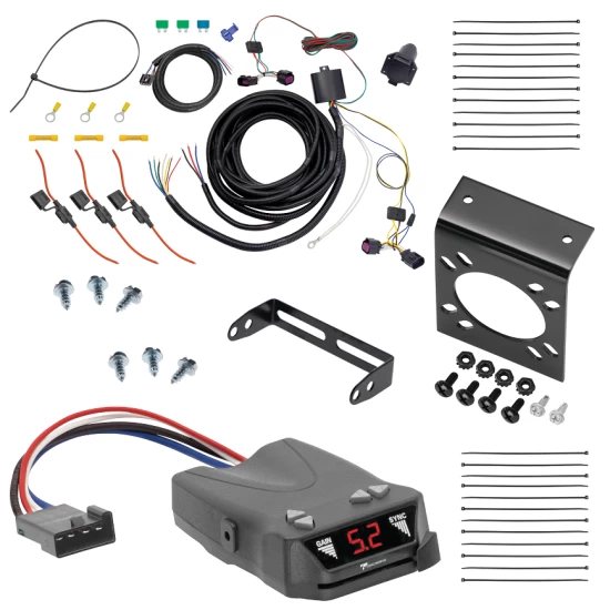 For 2014-2024 RAM ProMaster 2500 7-Way RV Wiring + Tekonsha Brakeman IV Brake Control By Tekonsha