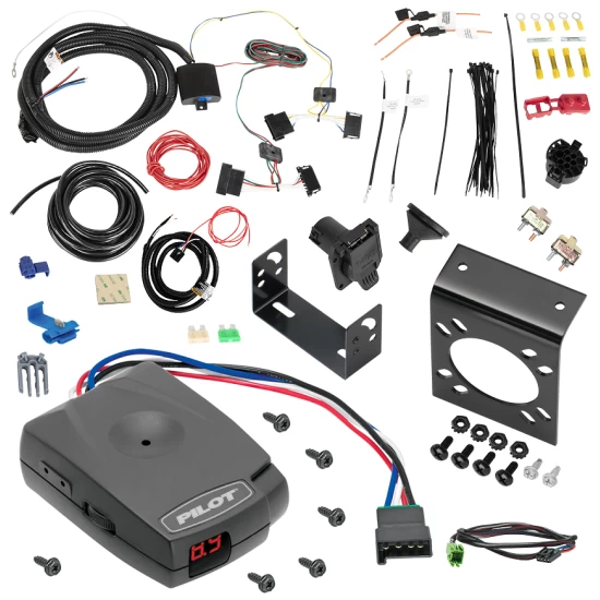 For 2014-2018 Mercedes-Benz Sprinter 2500 7-Way RV Wiring + Pro Series Pilot Brake Control + Plug & Play BC Adapter By Tekonsha