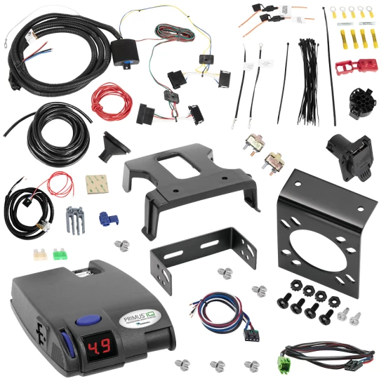 For 2014-2018 Mercedes-Benz Sprinter 2500 7-Way RV Wiring + Tekonsha Primus IQ Brake Control + Plug & Play BC Adapter By Tekonsha