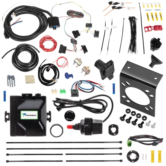 For 2014-2018 Freightliner Sprinter 2500 Tekonsha Prodigy iD Bluetooth Wireless Brake Control + Plug & Play BC Adapter + 7-Way RV Wiring By Tekonsha