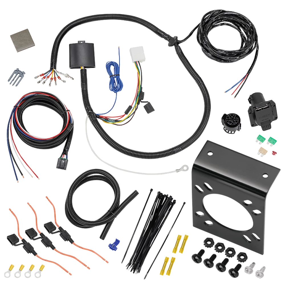 For 2014-2019 Toyota Highlander 7-Way RV Wiring By Tekonsha