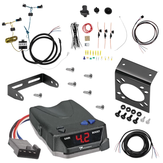 For 2003-2023 GMC Savana 2500 7-Way RV Wiring + Tekonsha BRAKE-EVN Brake Control By Tekonsha
