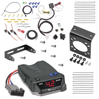 For 2016-2023 Tesla X 7-Way RV Wiring + Tekonsha BRAKE-EVN Brake Control By Tekonsha