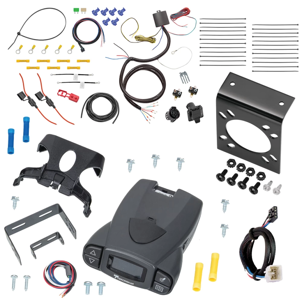For 2003-2006 Toyota Tundra 7-Way RV Wiring + Tekonsha Prodigy P3 Brake Control + Plug & Play BC Adapter By Tekonsha