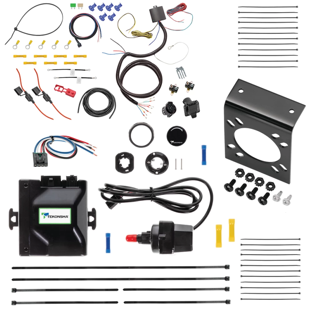 For 2021-2024 Lincoln Corsair Tekonsha Prodigy iD Bluetooth Wireless Brake Control + 7-Way RV Wiring By Tekonsha