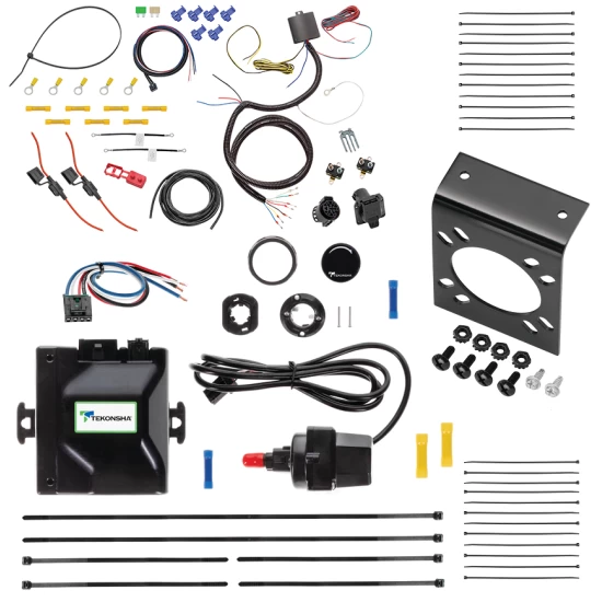 For 2021-2024 Lincoln Corsair Tekonsha Prodigy iD Bluetooth Wireless Brake Control + 7-Way RV Wiring By Tekonsha