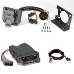 For 2003-2004 GMC Sierra 2500 7-Way RV Wiring + Tekonsha BRAKE-EVN Brake Control + Plug & Play BC Adapter By Reese Towpower