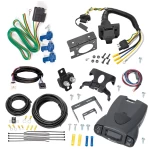 For 2017-2024 Nissan Titan 7-Way RV Wiring + Tekonsha Prodigy P3 Brake Control + Plug & Play BC Adapter (Excludes: Titan XD or w/Factory 7-Way Wiring Models) By Reese Towpower