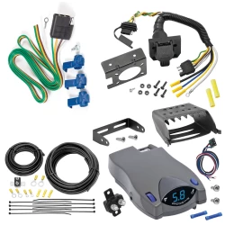 For 91-94 Ford Explorer Mazda Navajo 7 Way Trailer Wiring RV 7 Pin 7 Blade + Tekonsha Prodigy P2 Brake Controller By Reese Towpower