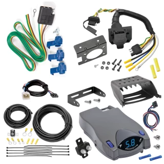 For 2007-2014 Toyota Tundra 7-Way RV Wiring + Tekonsha Prodigy P2 Brake Control + Plug & Play BC Adapter By Reese Towpower