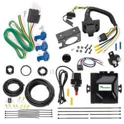 For 91-94 Ford Explorer Mazda Navajo Tekonsha Prodigy iD Bluetooth Wireless Trailer Brake Controllerler + 7 Way Trailer Wiring RV 7 Pin 7 Blade By Reese Towpower